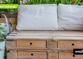 Meble ogrodowe z palet – propozycje gotowych zestawów mebli z palet do ogrodu