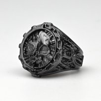 Mechanicus | Rozmiar Regulowany | Metal | Pierścień | Warhammer 40k Inna marka