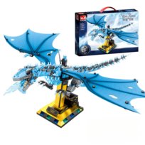 Mechaniczny Smok Viserion GoT- Klocki konstrukcyjne MJI 13005 MOC 1186el. TECHNIC / MJI