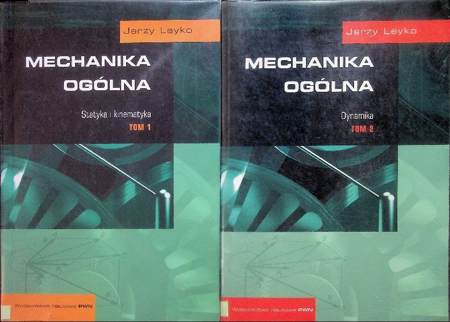 Jerzy Leyko Mechanika Ogólna Tom 1 Chomikuj www.empik.com