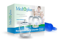 Med Plus, Bańki Lekarskie Szklane, 8 Szt. Med plus
