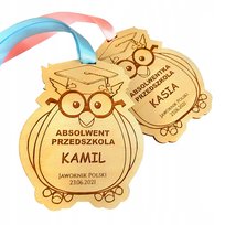 MEDAL NA ZAKOŃCZENIE ROKU SZKOLNEGO PRZEDSZKOLE RP589