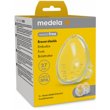 MEDELA Lejek do muszli laktatora Hands-Free 27mm 2 sztuki - Medela