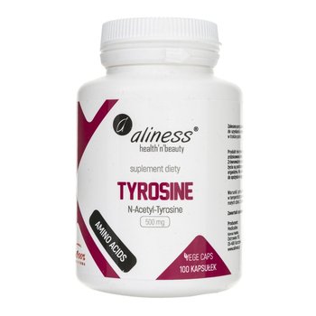 MedicaLine, Aminokwasy, Aliness N-Acetyl-Tyrosine 500 mg, 100 kapsułek - MedicaLine