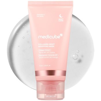 Medicube Collagen Night Wrapping Mask 75 ml - Regenerująca maska do twarzy - MEDICUBE