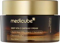 MEDICUBE Deep Vita C Capsule Cream 55gr - Krem rozjaśniający z witaminą C