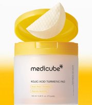 Medicube Kojic Acid Turmeric Pad Płatki do Twarzy Kurkuma Kwas Kojowy 70szt MEDICUBE