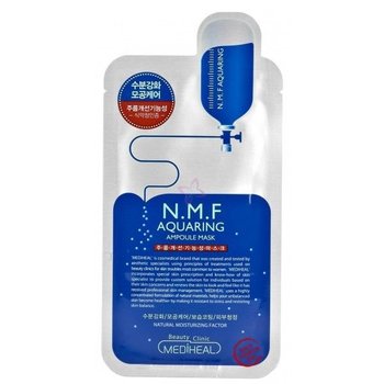 Mediheal, N.M.F Aquaring Ampoule Mask EX, nawadniająca maska-ampułka do twarzy, 27 ml - Mediheal