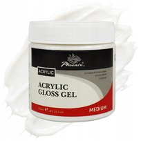 Medium akrylowe żel Phoenix 250 ml błyszczący do farb akrylowych malarski