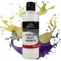 Medium do Farb Akrylowych Matowe do akryli Phoenix 250 ml MAT