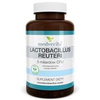 Medverita Lactobacillus Reuteri 10mld CFU 60 kaps. Probiotyk Trawienie