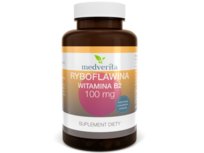 Medverita, Witamina B2, 100 mg, Suplement diety, 60 kaps. Medverita