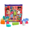 Mega Bloks, Duże klocki, Zestaw 60 el., DCH54, dla dzieci 1+  - Mega