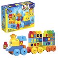 Mega Bloks, Muzyczny pociąg ABC, FWK22, dla dzieci 1+ - Mega