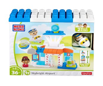 Mega Bloks, Podniebne lotnisko, zestaw, DPJ56 - Fisher Price