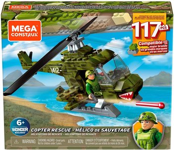 Mega Construx, helikopter ratunkowy - MEGA CONSTRUX