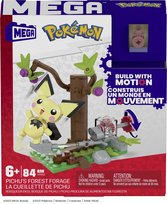 Mega Construx, Klocki konstrukcyjne Pokemon, Leśna przygoda, Pichu, HPB59