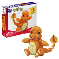 Mega Construx, Klocki, Pokemon, Duży Charmander Zestawm 750 El.