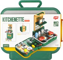 Mega Creative, Kuchnia 3w1 w walizce akcesoria, 498774 Mega Creative