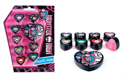 Mega Creative, Monster High, stempelki