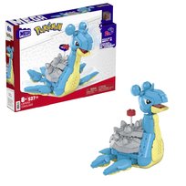 MEGA Klocki Pokémon Lapras, Figurka do zbudowania, dla dzieci 8+, fanów i kolekcjonerów HKT26 Mega
