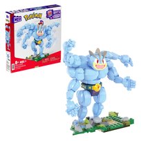 MEGA Klocki Pokémon Machamp, Figurka do zbudowania, dla dzieci 8+, fanów i kolekcjonerów HTH70