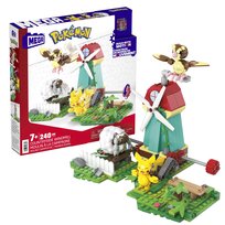 MEGA Klocki Pokémon Pokemon Wiatrak, dla dzieci 7+, fanów i kolekcjonerów HKT21