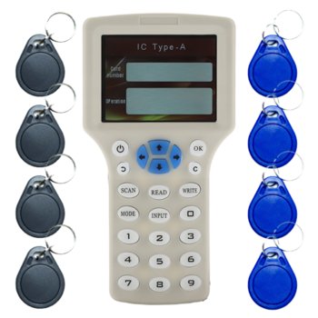 MEGA KOPIARKA PROGRAMATOR DUPLIKATOR BRELOKÓW +8 BRELOKÓW NFC - ADVICE TECH