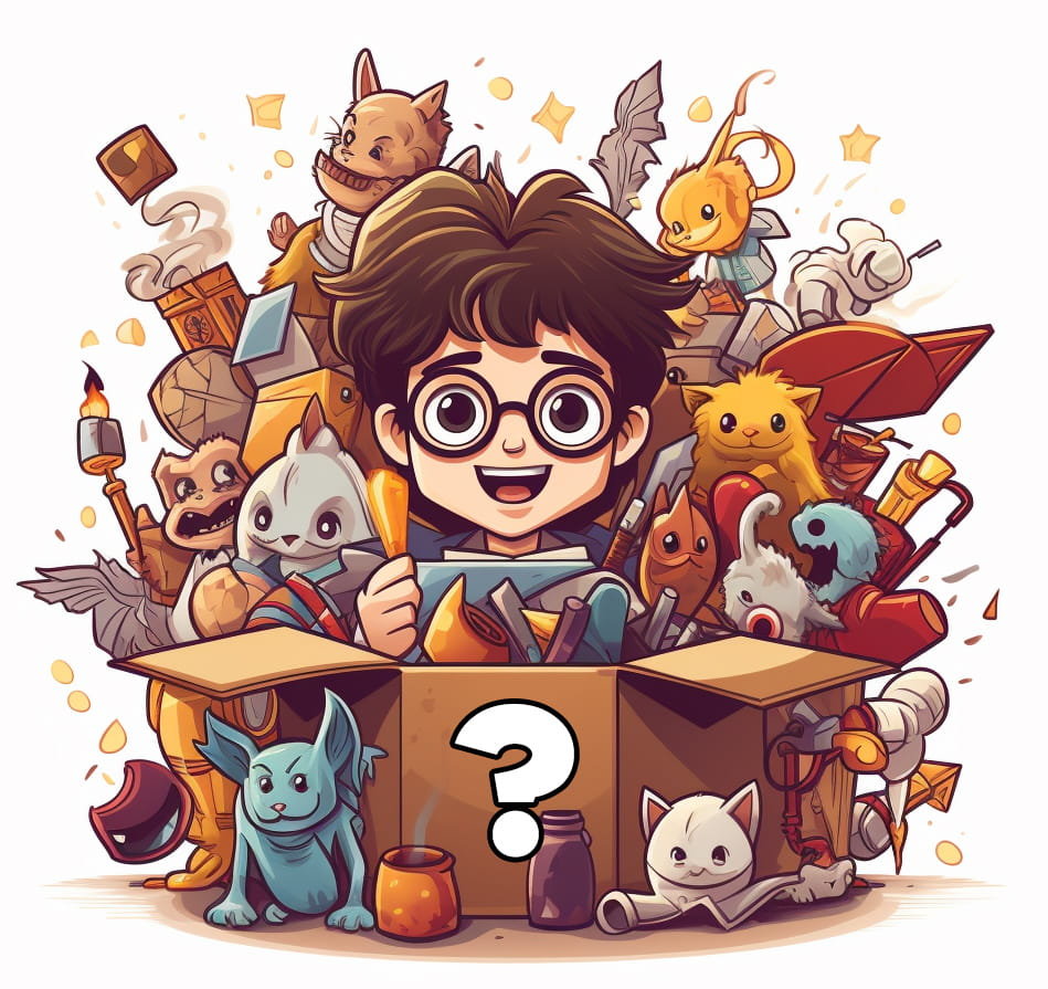 Фото - Фігурки / трансформери Funko Mega Mystery Box Harry Potter Pudełko Niespodzianka 