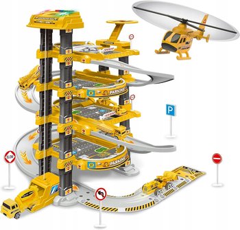 MEGA Parking Wielopoziomowy Auta HELIKOPTER Garaż - f-h-Dominik