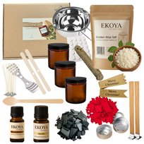 MEGA ZESTAW DO ROBIENIA ŚWIEC WYROBU ŚWIECZEK SOJOWYCH PREZENT DIY 54w1 XXL