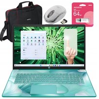 MEGA ZESTAW HP 17 32GB 2TB SSD HD+ TOUCH BLK FP W11 +TORBA +MYSZ + PENDRIVE