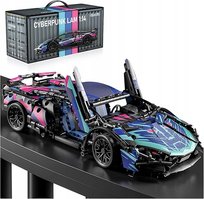 MEGA ZESTAW KLOCKÓW LAMBORGHINI CYBERPUNK - 1314 ELEMENTÓW Inna marka