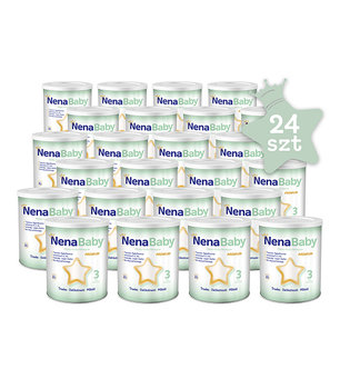 Mega zestaw-Mleko modyfikowane NenaBaby 3-24 x 400g - NenaBaby