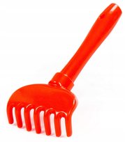 MEGADIDI dla MALUSZKA grabki do piasku na plażę 19 cm ZABAWKOWE GRABIE