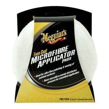 Meguiars Even-Coat Applicator Pad - gąbka z mikrofibry do nakładania wosku - 2szt - MEGUIARS