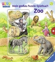 Mein großes Puzzle-Spielbuch Zoo - Moller Anne
