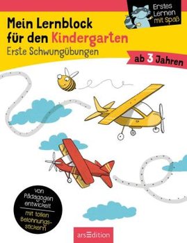 Mein Lernblock für den Kindergarten - Erste Schwungübungen