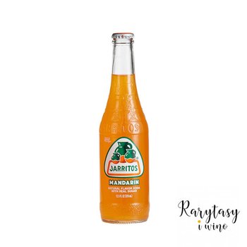 Meksykański Kultowy Napój Gazowany o Smaku Mandarynki "Mandarin Natural Flavor Soda" 370ml Jarritos - Jarritos