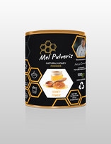 Mel Pulveris Honey Powder Natural, Miód w Proszku, 150g