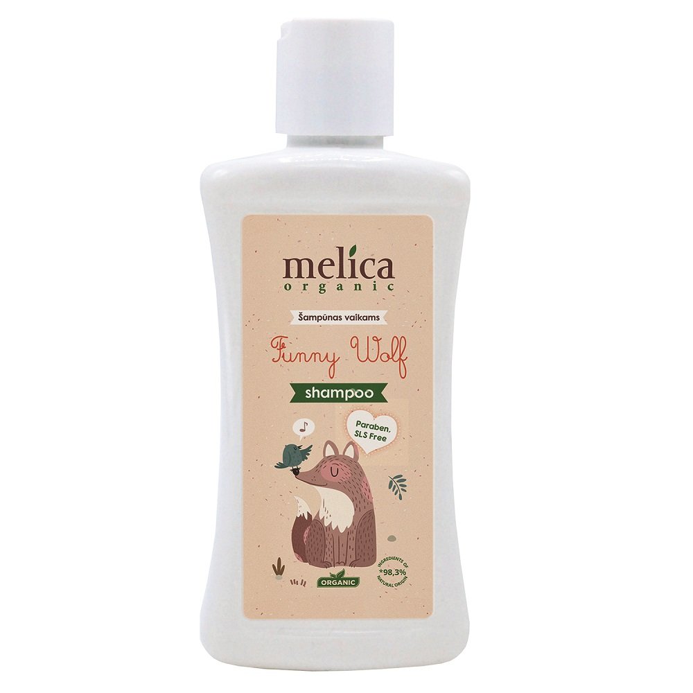 Фото - Шампунь Melica Organic Funny wolf szampon dla dzieci 300ml