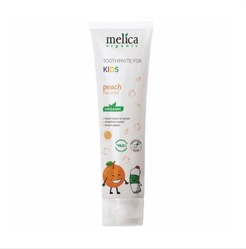 Melica Organic, Pasta dla dzieci Brzoskiwniowa, 100 ml - Melica Organic