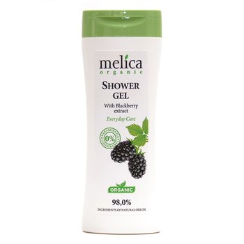 Melica Organic, żel pod prysznic z ekstraktem z jeżyny, 250 ml - Melica Organic