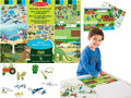 Melissa & Doug Naklejki WIELORAZOWE ZWIERZĄTKA DINOZAURY Krajobrazy 5 PLANSZ 150 Naklejek - Melissa & Doug