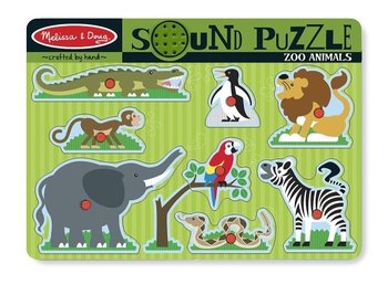 Melissa & Doug, puzzle drewniane Zoo - Melissa & Doug