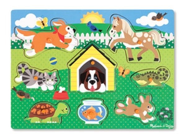 Melissa & Doug, puzzle Zwierzęta