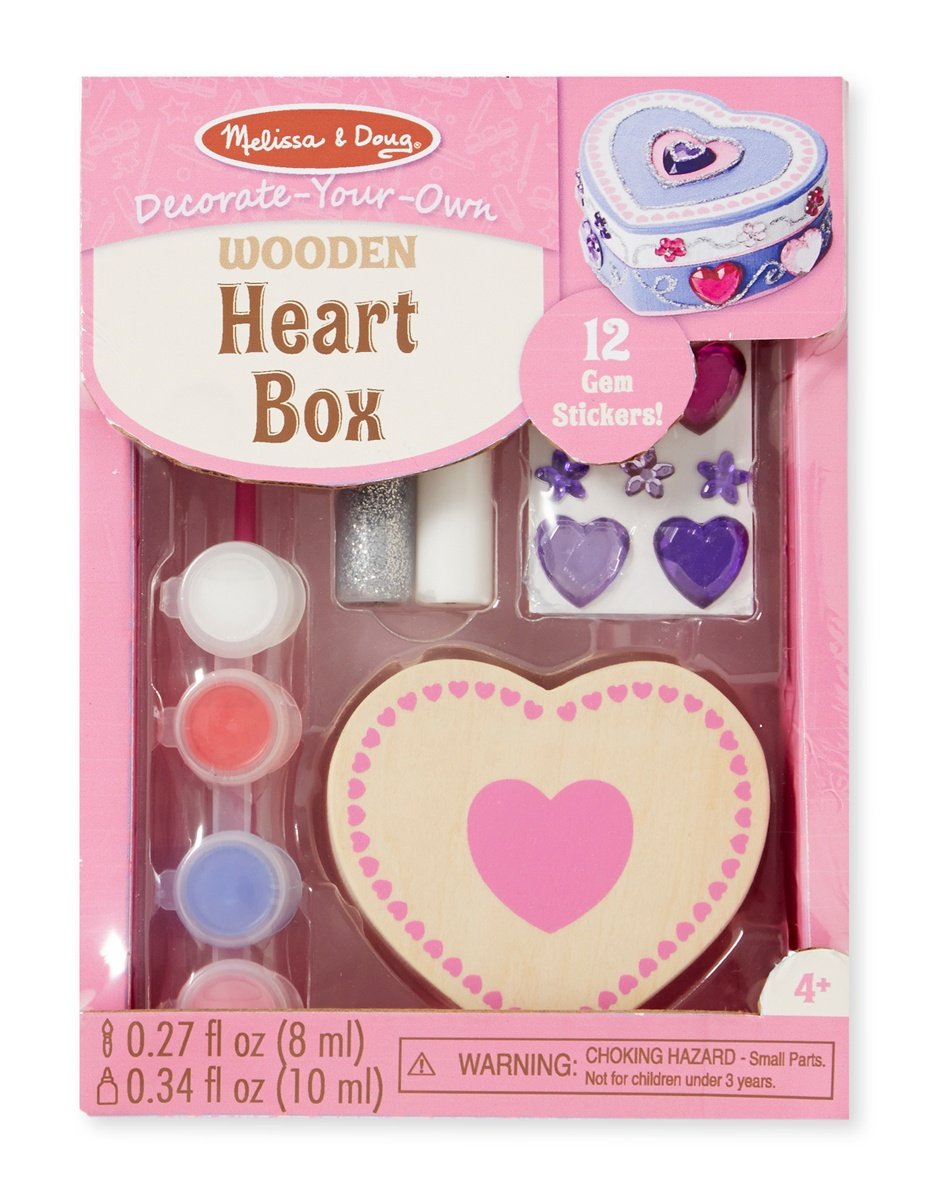 Melissa & Doug, szkatułka do zdobienia Serduszko