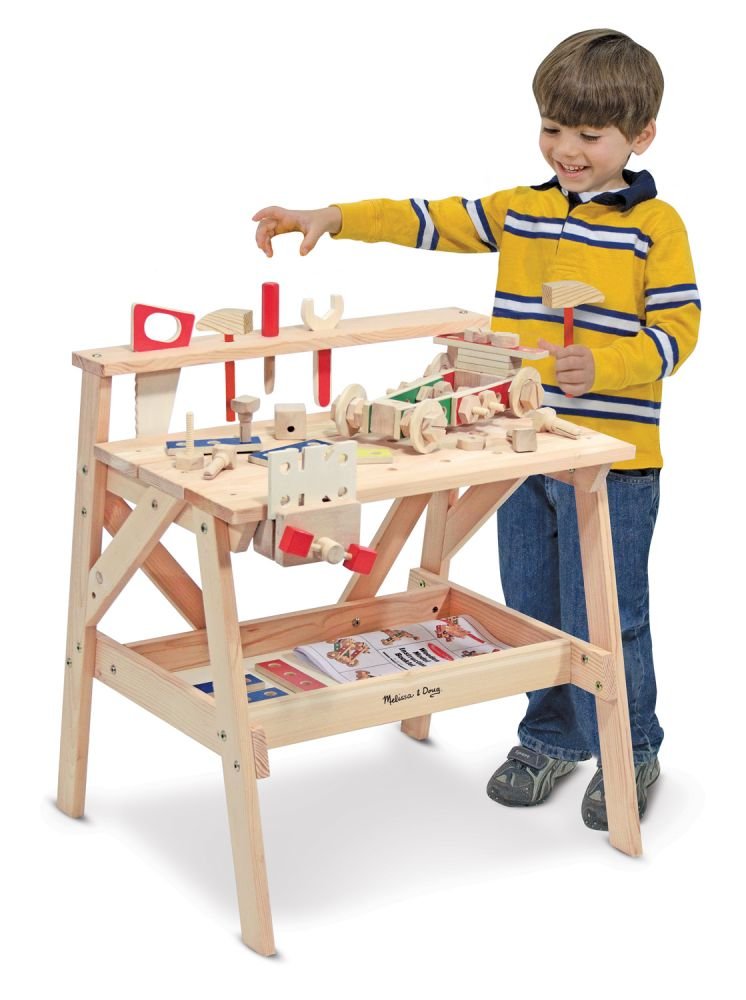 Melissa & Doug, warsztat i zestaw konstrukcyjny