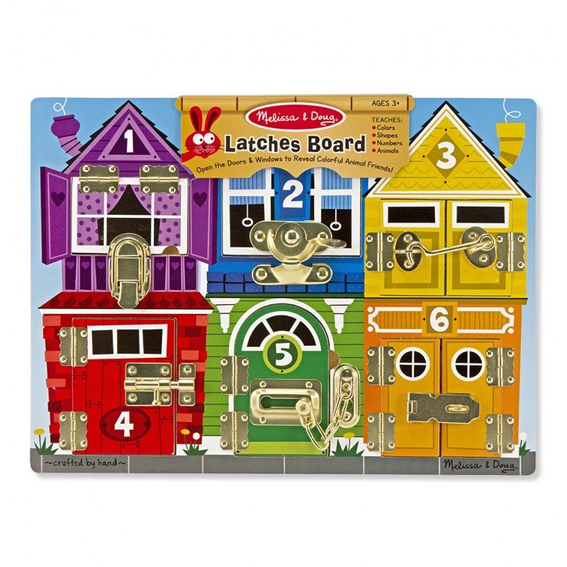 Melissa & Doug, zabawka manualna na zatrzaski, zestaw