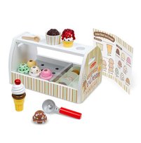 Melissa & Doug, zabawka sklep z lodami Lodziarnia